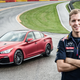 Illustration for article titled What Its Like To Race F1 Champ Sebastian Vettel Around Eau Rouge